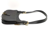 Gucci Black Leather Hobo Shoulder Bag Eb1026wxzsa