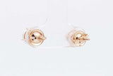 2.0cttw Lab Grown Diamond Stud Screwback Earrings 14k Yellow Gold 1.2g Eb326wcrsa