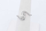 1.43cttw Lab Grown Diamond Ring In Platinum 4.27 Grams Size 6.75 Eb0726iorde