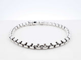 David Yurman Box Chain Bracelet In Sterling Silver 23.6 Grams 8 Inch Fw0526lordu