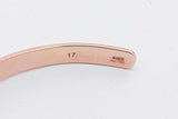 Gucci Icon 18k Rose Gold Cuff Bracelet 8.9 Grams Gucci Size 17 Eb0226erxsa