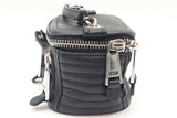 Moschino Black Leather Biker Crossbody Bag Eb0426rxde