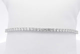 4.02cttw Lab Grown Diamond Tennis Bracelet 14k White Gold 6.1g 7 In Eb0326lwxzsa
