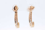 2.48ctw Diamond Drop Stud Earrings In 14k Yellow Gold 5.6 Grams Eb1025lexzdu