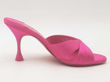 Christian Louboutin Nicol Is Back 85 Satin Mules Pink Size 37.5 Aa0726orzsa