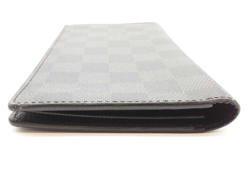 Louis Vuitton Brazza Black Graphite Damier Wallet Do0525wxzde