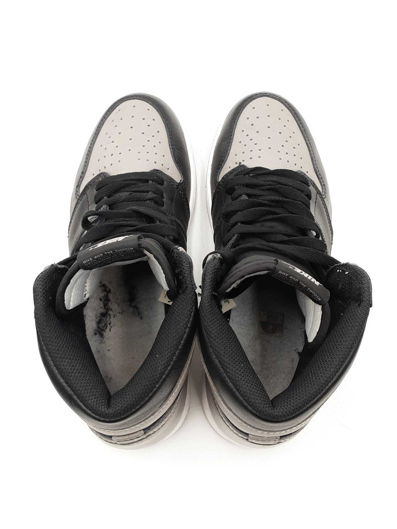 Nike Air Jordan 1 Retro "Og Shadow" Black & Gray Sneakers Size 8 Fw0725ordu