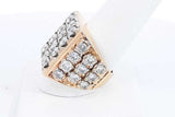 Approx. 9.6ctw Diamond Ring In 14k Yellow Gold 21.4 Grams Size 9 Eb0824cxxzdu