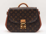 Louis Vuitton Eden Mm Bag In Monogram Coated Canvas & Camel Leather Fw0926rzxdu
