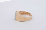 0.34cttw Diamond Ring In 14k Yellow Gold 9 Grams Size 9.5 Eb0726lxxzsa