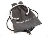 David Yurman Cable Classics 925 & Amethyst Bangle 29.6 Grams 7 Inch Fw0426olxdu