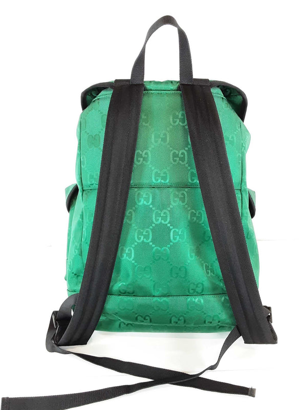 Gucci Gg Nylon Off The Grid Green Backpack Sd0825czxde