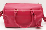 Yves Saint Laurent Fuchsia Leather 2 Way Duffle Bag Eb0526pssde