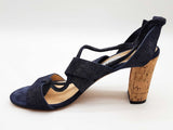 Jimmy Choo Margo Blue Denim Heel Size Eu 36.5 Do0226rxde