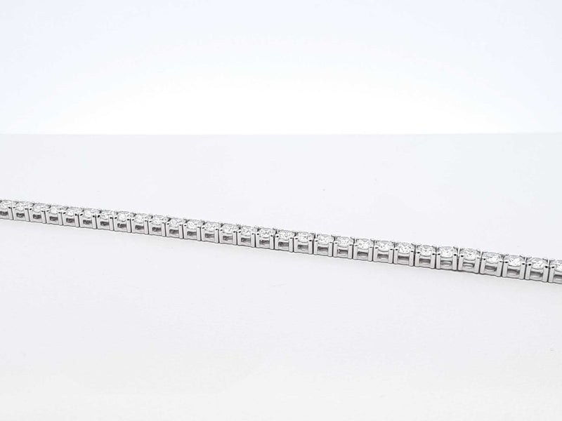 5.12 Cttw Lab-grown Diamond & 14k Gold Tennis Bracelet 9 Gram 7 In. Fw0225llrxdu