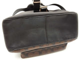 Coach Large Charlie Backpack In Signature Coated Canvas & Black Leather Fw0326cxdu