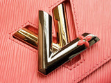 Louis Vuitton Twist Pm Bloom Handbag In Coral Pink Epi Leather Fw1026olrxdu