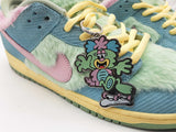 Nike Sb Dunk Low Pro X Verdy Blue Glaze & Enamel Green Sneakers Eb1025wxzde