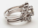 1.24 Cttw Natural Diamonds White Gold 9.1g Ring Size 7.25 Do0126lcxzde