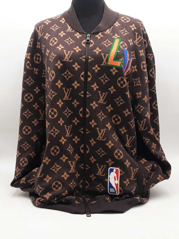 Louis Vuitton X Nba Graphic Blouson Monogram Brown Xxl Aa0925wzxsa