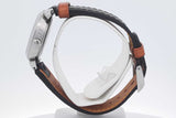 Louis Vuitton Monogram Tambour 28mm Quartz Stainless Steel Watch Eb0626ixzsa