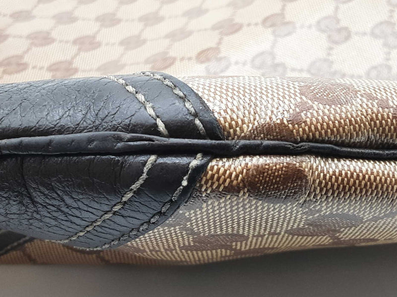 Gucci Princey Tan Gg Crystal Coated Canvas Hobo Bag Do1125orxde