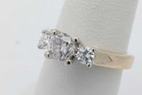 0.8cttw Diamond Ring In 14k Yellow Gold 5.2 Grams Size 5.75 Eb1026lxxzsa