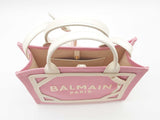 Balmain B Army Pink Small Shopper Tote Bag Sd0925crzde