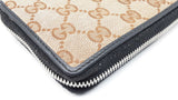 Gucci Twins Gg Monogram Canvas Continental Zip-around Wallet Fw0725orzdu