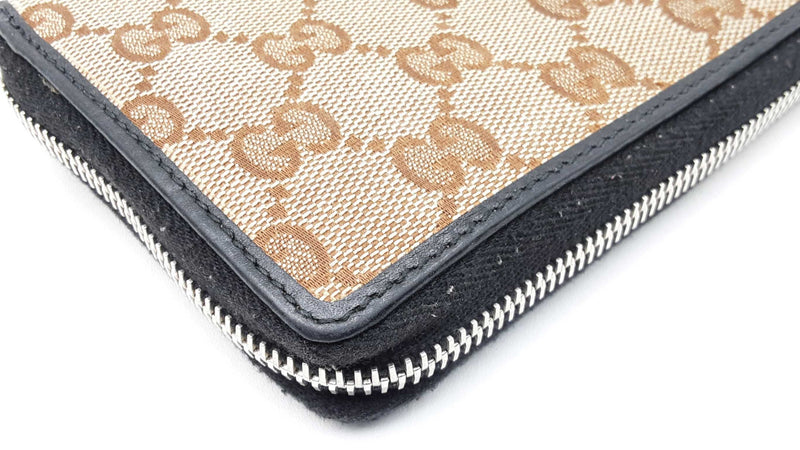 Gucci Twins Gg Monogram Canvas Continental Zip-around Wallet Fw0725orzdu