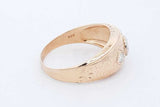 0.79cttw Diamond Ring In 14k Yellow Gold 8.3 Grams Size 15 Eb0925llxzde