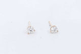 0.50ctw Lab Grown Diamond Stud Earrings In 14k Yellow Gold 0.6 Grams Eb0225lorsa