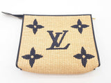 Louis Vuitton Raffia Monogram Toiletry Pouch Sd0326srxde