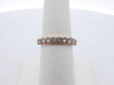 0.90 Cttw Diamond & 14k Yellow Gold Ring 3.8 Grams Size 6.75 Fw0425orxdu