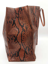 Balenciaga Python Papier A4 Tote Bag Eb0326erxde