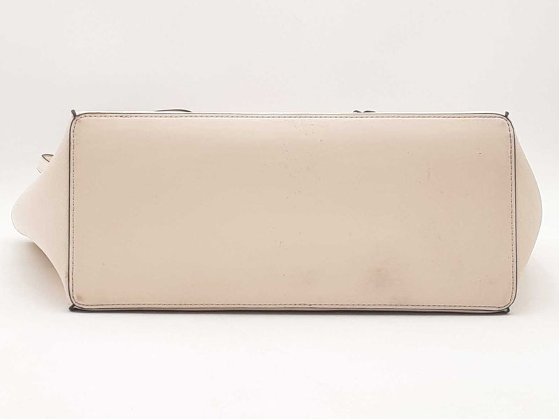 Michael Kors Kris Large Zip Top Tote White Aa0425wrsa