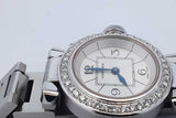 Cartier Pasha De Cartier 27mm Quartz Stainless Steel Watch Eb0126lexzdu