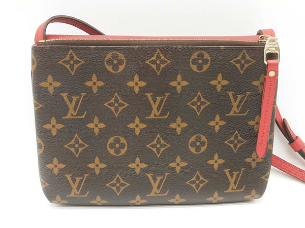 Louis Vuitton Monogram Twice Pochette Cerise Cherry Shoulder Bag Sd0825eirde