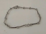 Platinum Diamond Tennis Bracelet 9.3 Grams 8 Inch Vc1125wwzmia