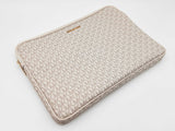 Michael Kors Jet Set Travel Large Laptop Case In Logo Coated Canvas Fw0826wzdu