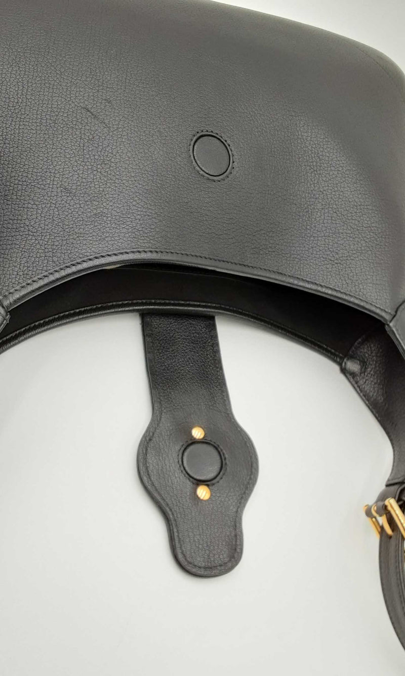 Gucci Black Leather Aphrodite Shoulder Bag Eb0524cxzdu