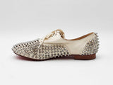 Christian Louboutin Freddy Spiked Oxford In Leather Size 9 Women Fw0926lrxdu