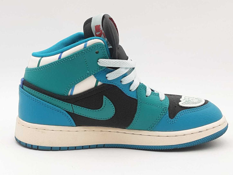 Nike Jordan 1 Mid Inspired By The Greatest Aquatone Gs Blue Size 4.5y Aa0925prsa
