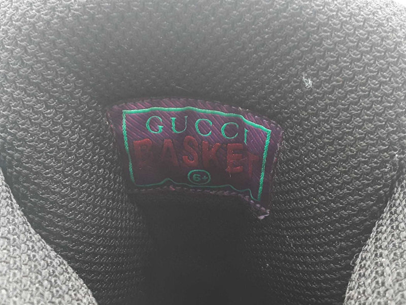 Gucci Basket Silver Sneakers Size 6.5 Aa0925lorsa