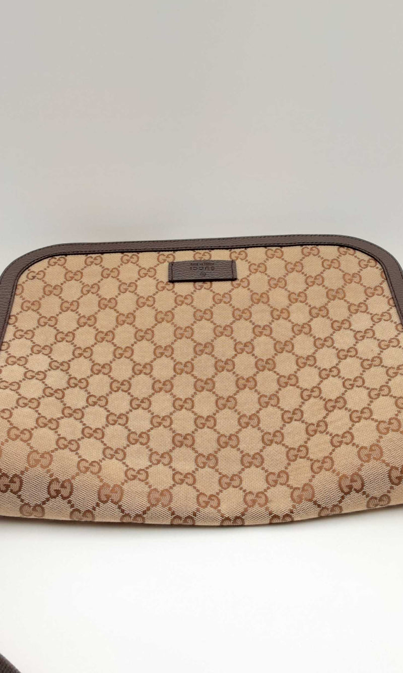 Gucci Monogram Large Flap Messenger Bag Eborxdu 144030006905