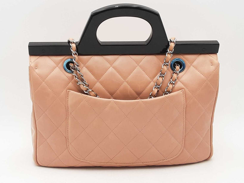Chanel Cc Delivery Tote Pink Handbag Aa0425llzxsa