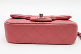 Chanel Quilted Pink Leather Mini Flap Bag Eb0926orcrde
