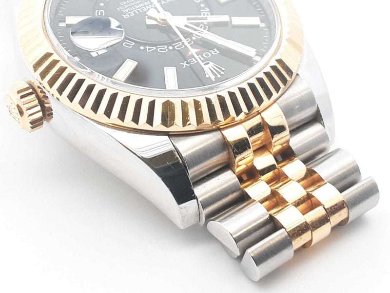 Rolex Sky Dweller Rolesor Jubilee Automatic 42mm Watch Fw0425lwzxzdu