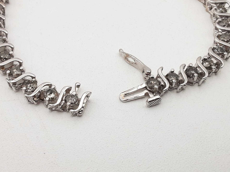 5.25ctw Diamonds 10k 10 Grams Bracelet 7 Inch Sd0825plrsa