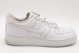 Nike Air Force 1 White Leather Sneakers Size 7 Dd8959-100 Eb0226orsa